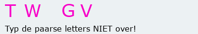 Bevestigingscode