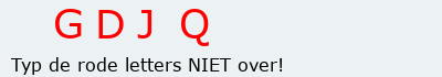 Bevestigingscode