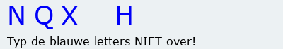 Bevestigingscode