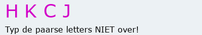 Bevestigingscode