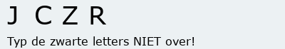 Bevestigingscode