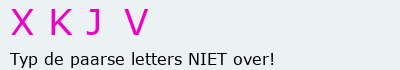 Bevestigingscode