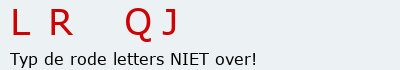 Bevestigingscode