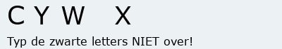 Bevestigingscode