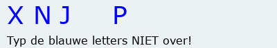 Bevestigingscode