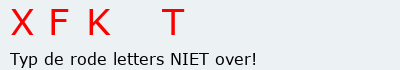 Bevestigingscode