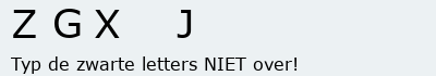 Bevestigingscode
