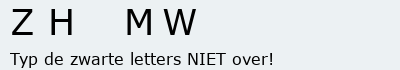 Bevestigingscode