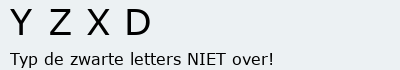 Bevestigingscode