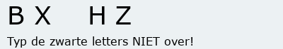 Bevestigingscode
