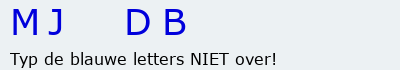 Bevestigingscode