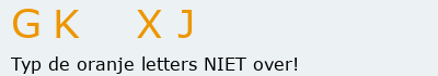 Bevestigingscode