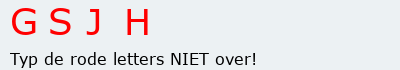Bevestigingscode