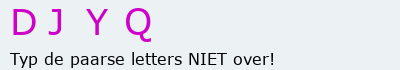 Bevestigingscode