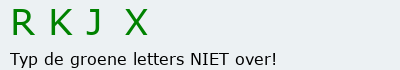 Bevestigingscode