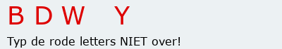 Bevestigingscode