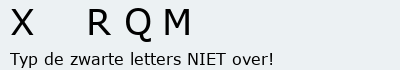 Bevestigingscode