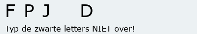 Bevestigingscode