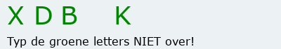 Bevestigingscode