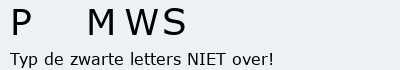 Bevestigingscode