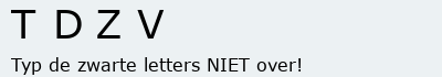Bevestigingscode