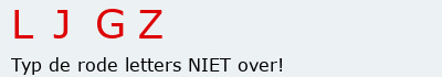 Bevestigingscode