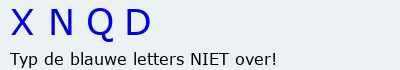 Bevestigingscode