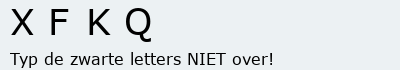 Bevestigingscode