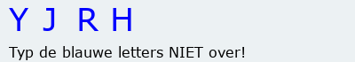 Bevestigingscode