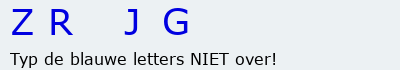 Bevestigingscode
