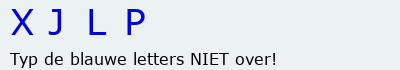Bevestigingscode