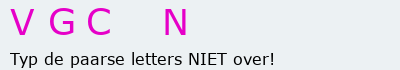Bevestigingscode