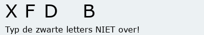 Bevestigingscode
