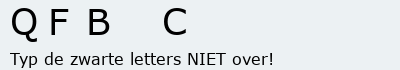 Bevestigingscode