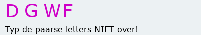 Bevestigingscode