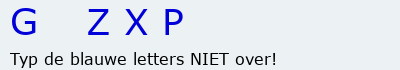 Bevestigingscode