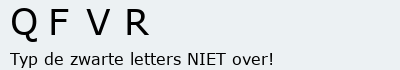 Bevestigingscode