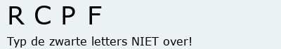 Bevestigingscode