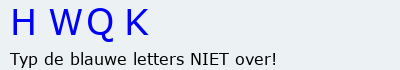 Bevestigingscode