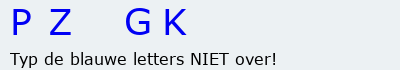 Bevestigingscode