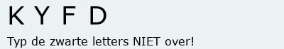 Bevestigingscode