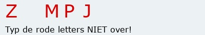 Bevestigingscode