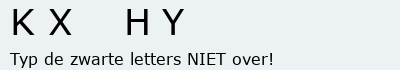 Bevestigingscode