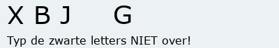 Bevestigingscode