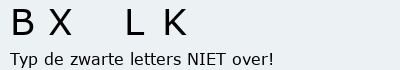 Bevestigingscode