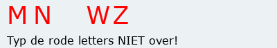 Bevestigingscode