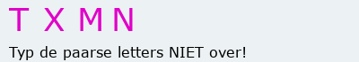 Bevestigingscode