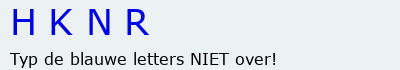 Bevestigingscode