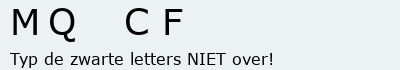 Bevestigingscode