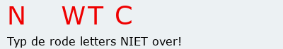 Bevestigingscode